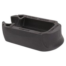 Beretta 92 Compact magazine adapter, black finish.